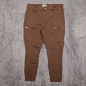 Pistola jeans skinny cargo ankle women's 31 brown